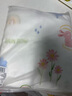 愛(ài)貝迪拉（AIBEDILA）嬰兒隔尿墊防水可洗純棉抑菌透氣防漏大號防護姨媽墊100*150彩虹 曬單實(shí)拍圖