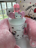 Hello Kitty吸管保溫杯女款高顏值生日禮物水杯女316不銹鋼新款可愛(ài)學(xué)生杯子 hellikitty560ml（H禮盒裝+U枕） 曬單實(shí)拍圖