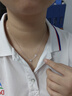 中國黃金（CHINA GOLD）足銀小蠻腰項鏈女新款輕奢小眾吊墜鎖骨鏈教師節生日禮物送女友 【今/次日達】足銀小蠻腰項鏈 曬單實(shí)拍圖