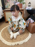 貝肽斯寶寶連褲襪春秋嬰兒打底褲女童女寶打底襪兒童秋冬季加厚褲襪 卡其煙棕-高彈不勒 【10A抗菌】 6-12月 【建議身高70-80】 曬單實(shí)拍圖