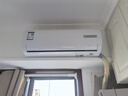 海爾（Haier）空調(diào)1.5匹 變頻自清潔 家用冷暖兩用大風量 臥室冷暖空調(diào)掛機壁掛式 靜音降噪 1.5匹 三級能效 變頻速冷暖 一鍵自清潔 曬單實拍圖