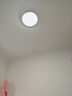 惠普護眼臥室吸頂燈簡約led極簡超薄普瑞中山燈具房間主燈包安裝 曬單實拍圖