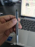 得力（deli）【抗摔小金剛】速干直液筆直液式中性筆走珠筆0.5mm ST頭加強型針管黑色12支/盒S1629 曬單實(shí)拍圖