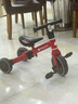 babycare兒童三輪車(chē)平衡車(chē)腳踏車(chē)嬰兒寶寶二合一學(xué)步車(chē)1-5歲 羅拉紅 曬單實(shí)拍圖