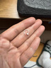 LnieerS999足銀耳釘耳環(huán)男2025新款爆款潮流設(shè)計(jì)感單只耳扣耳圈養(yǎng)耳洞女 999足銀方塊耳鉤【單只】 曬單實(shí)拍圖