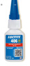 樂泰/loctite 406 強力快干膠 橡膠快速固化瞬干膠EPDM塑料金屬和彈性材料膠水20g 1支 曬單實拍圖
