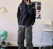 駱駝蛟龍沖鋒衣男王俊凱同款硬殼外套春秋夾克防水登山服M34CAFO730 曬單實(shí)拍圖