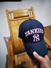 MLB官方 男女情侶刺繡帽學(xué)院風(fēng)硬頂棒球帽休閑CPV03 紐約洋基隊/炭灰色 均碼 曬單實拍圖