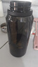 水杯磁彈泡茶杯茶水分離男大號(hào)運(yùn)動(dòng)水壺耐高溫磁吸大容量塑料杯 【磁吸控茶】840ml紳士黑 曬單實(shí)拍圖