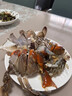大梭子蟹鮮活冷凍螃蟹海蟹飛蟹白蟹花蟹生鮮海鮮水產(chǎn)蟹類(lèi) 活凍大公蟹4只（6-9兩/只） 曬單實(shí)拍圖