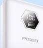 品勝3C認(rèn)證10W屏顯充電寶10000毫安大容量充電寶便攜宿舍移動(dòng)電源可上飛機(jī)適用蘋果安卓小米華為 白色【1萬(wàn)毫安|六邊形屏顯|10W】 曬單實(shí)拍圖