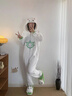 束時(shí)·創(chuàng)漫卡通連體睡衣男女動(dòng)漫物秋冬季加厚加絨法蘭絨學(xué)生大碼家居服套裝 原神納西妲連體（法蘭絨）+棉鞋 M (150-165cm,體重40-55kg) 曬單實(shí)拍圖