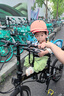 COOGHI自行車前置兒童安全座椅山地車寶寶座空間大厚坐墊接送孩子 前置安全座椅 曬單實拍圖