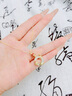 老鳳祥錦鯉平安扣銀項(xiàng)鏈女生日禮物女士玉吊墜教師節(jié)禮物送女友老婆老師 材質(zhì)升級(jí)和田玉 項(xiàng)鏈＋證書(shū)+禮盒 曬單實(shí)拍圖