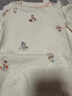 英氏【商場(chǎng)同款】童裝家居服連體衣秋季嬰幼兒羊絨連身衣 清新白【襠哈】 80cm （推薦9-18個(gè)月） 曬單實(shí)拍圖
