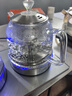 友家鋪子（Biooner）全自動(dòng)底部雙上水電熱燒水壺玻璃燒水器家用辦公茶臺茶桌一體嵌入式電茶爐茶具套裝 輕奢銀蒸茶款 曬單實(shí)拍圖
