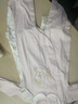 全棉時代雙面柔感純棉嬰兒連體衣服新生兒男女寶寶四季 粉+花園90碼 曬單實拍圖