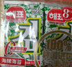 海牌菁品 韓國進(jìn)口干紫菜原味海苔2g*24包壽司兒童即食紫菜48g休閑零食 曬單實(shí)拍圖