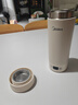 美的（Midea）便攜式電熱水杯 電熱水壺 保溫燒水杯 350ml迷你便攜式旅行出差 智能恒溫加熱杯 316L不銹鋼無(wú)異味 0.35L 【精準控溫】MK-DB35X22 曬單實(shí)拍圖