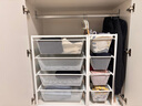 宜家（IKEA）JONAXEL尤納賽爾帶細(xì)網(wǎng)籃書架落地花架置物架衛(wèi)生間收納 密網(wǎng)籃50x51x70cm 曬單實(shí)拍圖