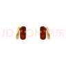 LANSILL 美拉德復古耳環(huán)女2025新款琥珀色耳釘氣質(zhì)高級感春夏耳飾圈時(shí)尚 E3728美拉德琥珀色耳環(huán) 曬單實(shí)拍圖