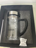 希諾雙層玻璃杯男家用商務(wù)辦公水杯帶手柄泡茶杯子XN-9321 435mL 曬單實(shí)拍圖