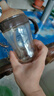 世喜嬰兒鴨嘴杯學(xué)飲杯6個(gè)月以上寶寶喝水奶瓶PPSU幼兒園吸管水杯 曬單實(shí)拍圖