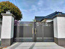 鋁合金別墅門(mén)庭院大門(mén)不銹鋼花園門(mén)農村鐵藝電動(dòng)自建房單雙開(kāi)門(mén)子母門(mén)平移門(mén) 定制尺寸和款式 曬單實(shí)拍圖