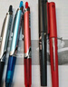 百樂（PILOT）BXC-V7直液式走珠筆大V7中性水筆0.7mm簽字筆學生考試刷題筆辦公文具套裝 紅色筆1支+墨膽2盒 曬單實拍圖