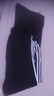 星禾萊褲子男夏季寬松垂感直筒休閑長褲潮牌ins歐美側(cè)邊條紋運(yùn)動 黑色 L 曬單實拍圖