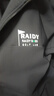 Raidy Boer/雷迪波爾【針織彈力】秋冬男裝膠印夾克外套3347-70 黑色 180/52/XL 曬單實(shí)拍圖