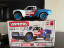 ARRMA 1/14 MOJAVE GROM無(wú)刷小莫哈維遙控電動(dòng)四驅沙漠卡越野車(chē) 藍白色 RTR（含電池/充電器） 曬單實(shí)拍圖