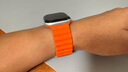 W&P新款適用蘋(píng)果手表表帶apple watch ultra3/2海洋硅膠雙扣回環(huán)表帶iwatch S11/10/9/8/SE 橙色45 曬單實(shí)拍圖
