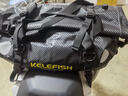 KELEFISH凱樂魚摩托車尾包摩旅防水包馱包騎行后座包大容量 碳纖黑66L 曬單實(shí)拍圖