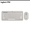 羅技（Logitech）時(shí)尚系列 PEBBLE 2 COMBO鍵鼠套裝 無線鍵鼠套裝 雙模連接 自定義按鍵 三臺(tái)設(shè)備配對 煙云灰 曬單實(shí)拍圖
