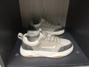 森馬男鞋秋季2025新款時尚懷舊復(fù)古增高百搭板鞋男運動皮面休閑鞋子男 米（皮面） 39 曬單實拍圖