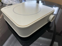 ±0日本正負零煮茶爐茶具電茶爐泡茶壺套裝電陶爐家用電熱爐茶臺泡茶專用 乳白色（機器+茶壺） 曬單實拍圖