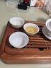尚言坊花梨木實(shí)木小茶盤儲(chǔ)水式茶托盤輕奢高檔家用辦公室瀝水式干泡茶臺(tái) 曬單實(shí)拍圖