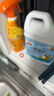 白貓 檸檬薄荷洗潔精2kg A類(lèi)食品用祛油除腥祛味青檸薄荷香 洗潔精 曬單實(shí)拍圖