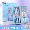 迪士尼（Disney）可擦學生鋼筆 正姿小學生鋼筆禮盒 熱敏可擦筆文具兒童練字筆生日禮物 艾莎公主A90003-F1S 曬單實拍圖