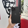 奶小鴨 適用蘋(píng)果13手機(jī)殼 iphone13保護(hù)套鏡頭全包超薄透明磨砂防摔軟殼男女款 深空黑 曬單實(shí)拍圖