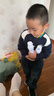 威爾貝魯（WELLBER）嬰幼男女中小兒童百搭棒球服學(xué)院風(fēng)25春秋上衣外套 藏青 110 曬單實(shí)拍圖