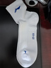 李寧（LI-NING）羽毛球襪中筒運動長襪男款毛巾襪吸濕排汗AWTS003-2三雙裝白色 曬單實拍圖