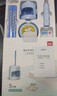 得力（deli）電動(dòng)文具套裝禮盒 電動(dòng)卷筆刀洞洞鉛筆桌面吸塵器電動(dòng)橡皮擦學(xué)生文具生日開(kāi)學(xué)禮物藍色 曬單實(shí)拍圖