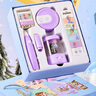 迪士尼（Disney）電動(dòng)文具套裝 兒童電動(dòng)削筆器文具禮盒小學(xué)生開(kāi)學(xué)大禮包 女孩生日禮物 艾莎公主A90061-F1X 曬單實(shí)拍圖