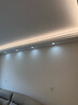 歐司朗（OSRAM）led筒燈嵌入式深杯客廳過道燈具吊頂防眩筒燈4W4000K暖白開孔75mm 曬單實(shí)拍圖