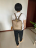 香港品牌真皮雙肩包女大容量旅游輕便休閑兩用背包女士出行書(shū)包女 曬單實(shí)拍圖