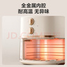 美的（Midea）空氣炸鍋免翻面 易用旋鈕 家用實(shí)用大容量5.3L 多功能全自動(dòng) 蒸烤炸一體 金屬內(nèi)腔  MF-KZE535J5 曬單實(shí)拍圖