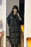 阿迪達斯（adidas）長(cháng)款羽絨服男裝女裝2025秋冬新款運動(dòng)服出行防風(fēng)保暖連帽棉羽外套 經(jīng)典黑色/保暖舒適/主推款 買(mǎi)家秀征集10元 M 曬單實(shí)拍圖