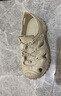 駱駝（CAMEL）洞洞鞋女清涼戶(hù)外沙灘鞋厚底包頭涉水溯溪鞋 L25M162035 米色 35  曬單實(shí)拍圖